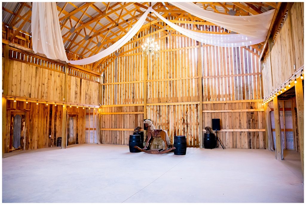 indoor barn wedding venue