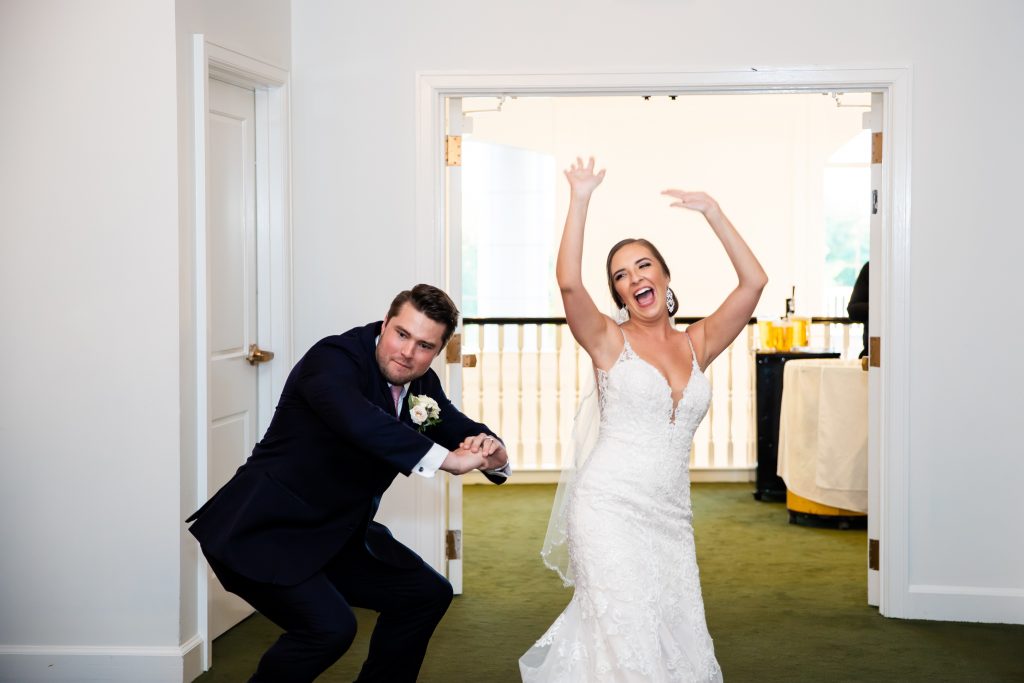 Bride-and-groom-enter-reception-dance-entrance